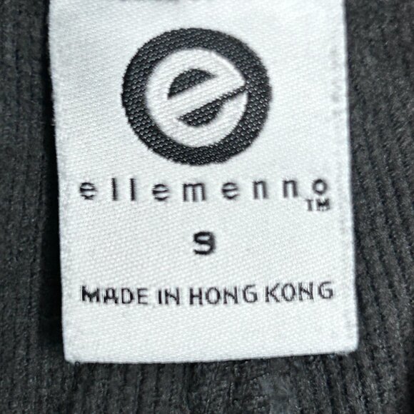 ELLEMENNO Wide Leg Corduroy Women's Pants Size 9 Made in Hong Kong - Picture 3 of 7